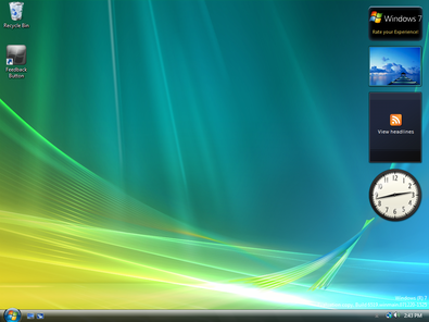 Windows 7 (Build 6519) (M1) desktop