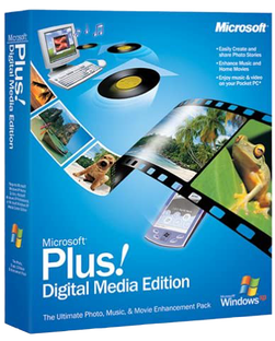 Microsoft Plus! Digital Media Edition packaging