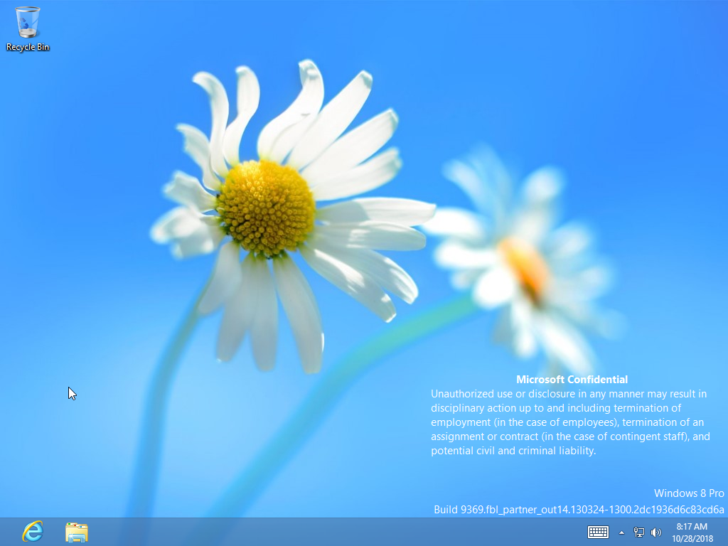 Windows 8.1 (Build 9369) (M1) desktop