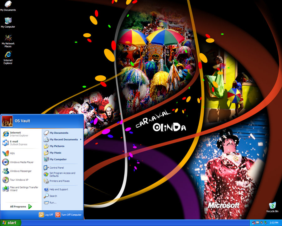 Brazilian Carnival Theme for Windows XP
