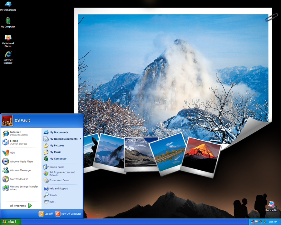 Chinese Mountain Theme for Windows XP
