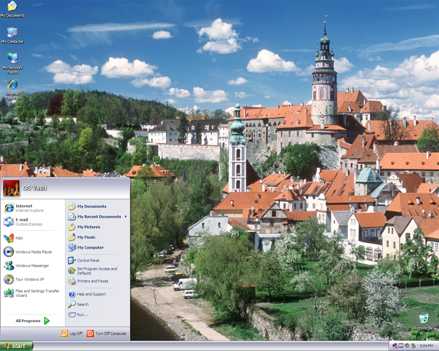 Czech Castles and Chateaux Theme for Windows XP