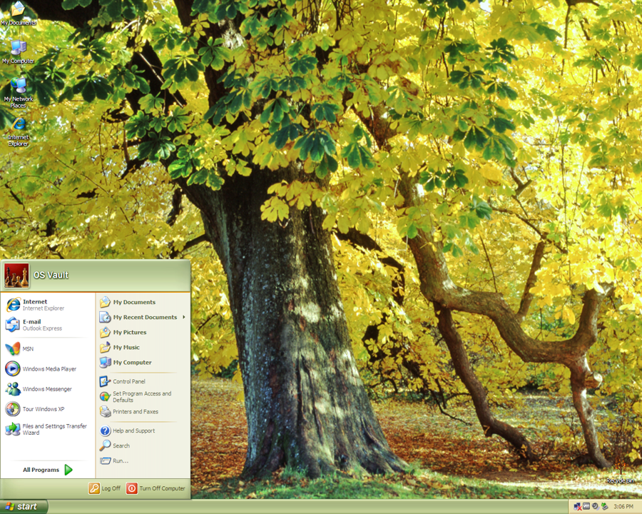 Danish Autumn Theme for Windows XP
