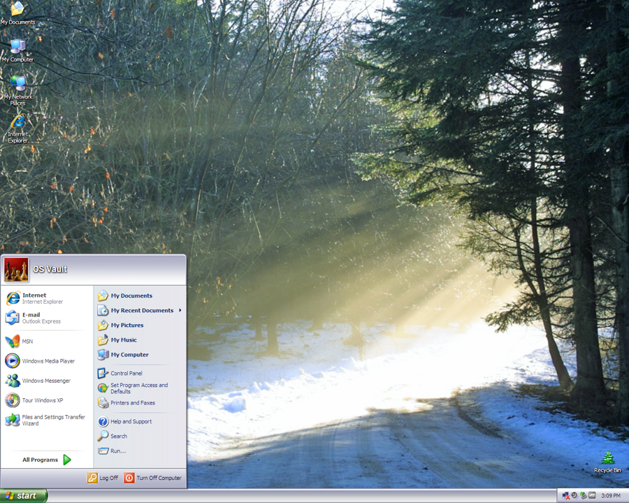 Danish Winter Theme for Windows XP