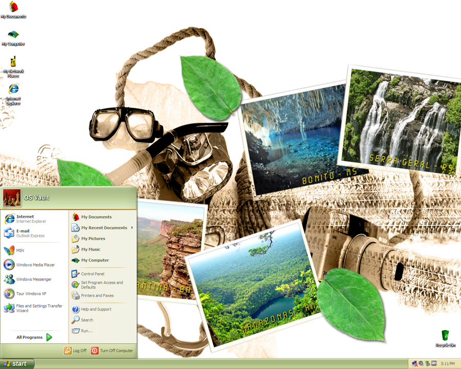 Ecotourism Theme for Windows XP