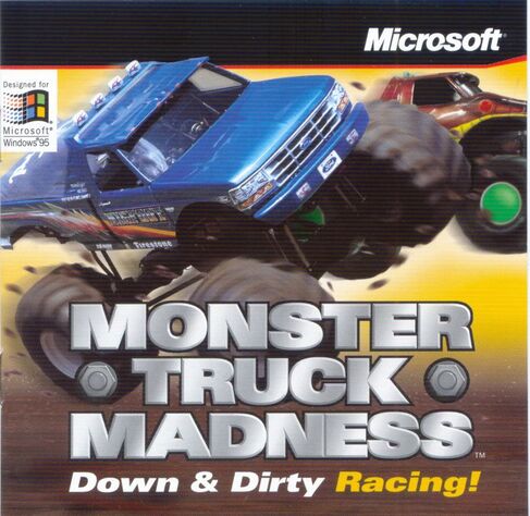 Microsoft Monster Truck Madness packaging