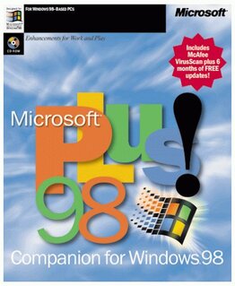 Microsoft Plus! 98 packaging
