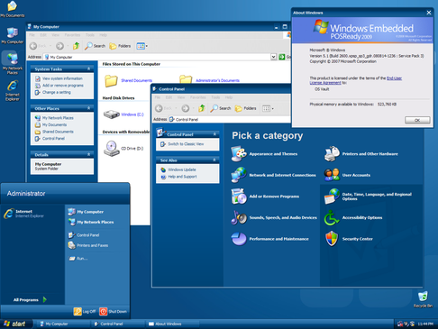 Windows Embedded POSReady 2009 desktop
