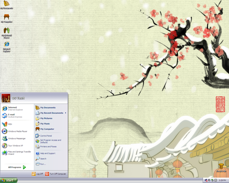 Japan New Years Theme for Windows XP