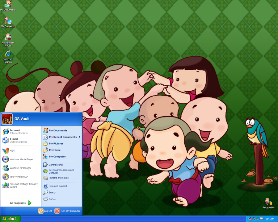 Microsoft Ree Ree Khao Sarn Theme for Windows XP