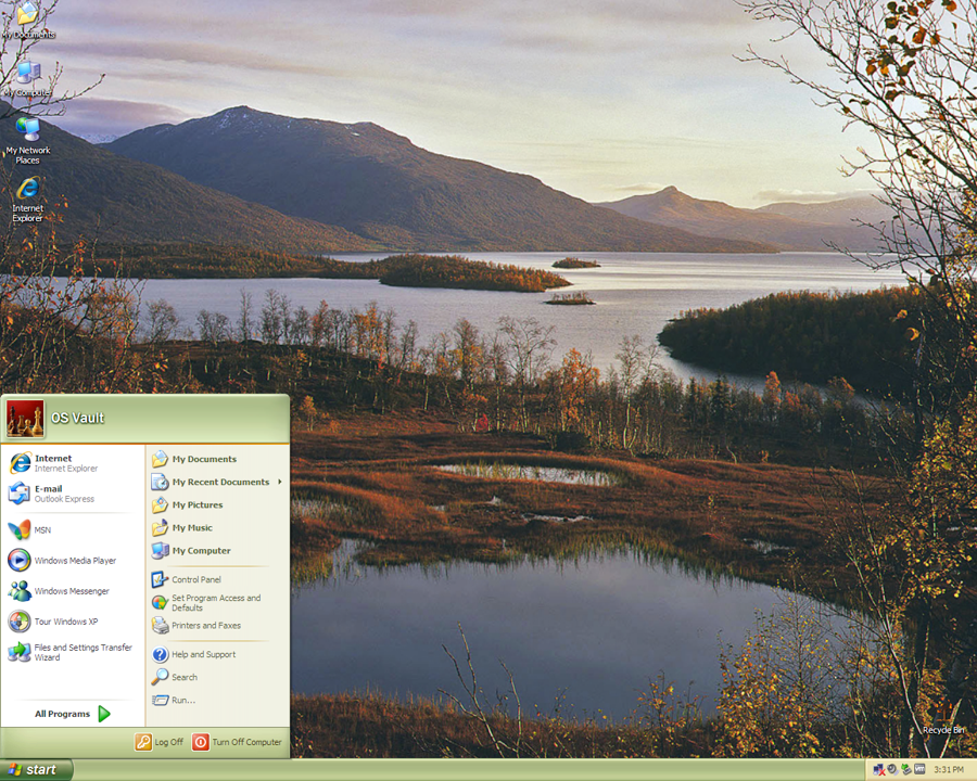 Norwegian Autumn Theme for Windows XP