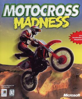Microsoft Motocross Madness packaging
