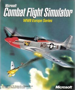 Microsoft Combat Flight Simulator: WWII Europe Series packaging