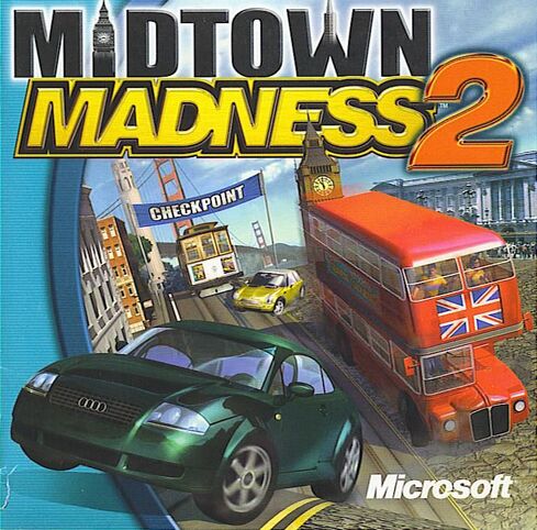 Microsoft Midtown Madness 2 packaging