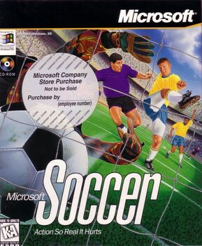 Microsoft Soccer (US) packaging