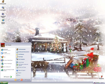 ChristmasTheme 2004 for Windows XP