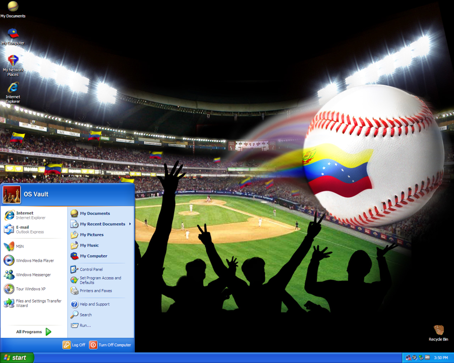 Venezuelan Baseball Theme for Windows XP